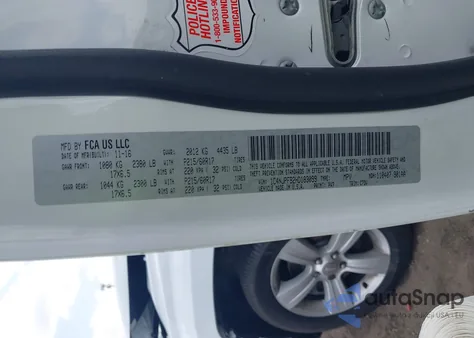 2017 Jeep Patriot Latitude Fwd z USA, uszkodzony, nr VIN 1C4NJPFB2HD183099